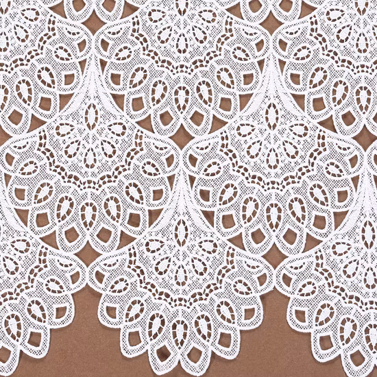 Wholesale Polyester Guipure African Embroidery Lace Fabric Oeko-Tex 100 Certificated